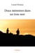 Deux mémoires dans un trou noir