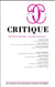 Revue Critique n.840