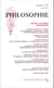 Revue Philosophie n.158 : Michel Tournier philosophe