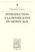 Introduction à la pensée juive du Moyen-âge