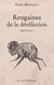 Rengaines de la déréliction - aphorismes