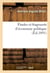Etudes et fragments d'economie politique