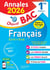 Annales bac - Sujets et corrigés : Français écrit + oral - 1re générale - Sujets et corrigés (édition 2026)