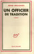 Un officier de tradition