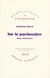 Sur la psychanalyse