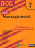 Management - épreuve 7  - dcg - corrigés des applications (édition 2007)