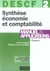 Descf 2 - synthese economie et comptabilite - manuel et applications (4e edition)