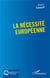La nécessité européenne