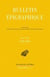 Bulletin épigraphique Tome 14 - 1998-2001