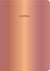 Carnet "journal cuivre rose"