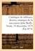 Catalogue des tableaux, dessins, estampes, objets d'art et de curiosite, succession jules boilly - v