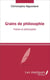 Grains de philosophie - poesie et philosophie