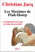 Les maximes de Ptah-Hotep : L'enseignement d'un sage au temps des pyramides