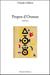 Propos d'orateur - moissons