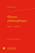 Oeuvres philosophiques Tome 1 : 1618-1637