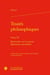 Traités philosophiques Tome 4 : Recherches sur la nature (Questions naturelles)