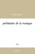 Préhistoire de la musique