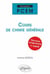 Cours de chimie générale