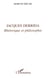 Jacques Derrida - rhétorique et philosophie