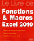 Livre des fonctions et macros excel 2010