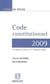 Code constitutionnel 2009 (6e édition)