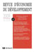 Revue d'économie du développement n.4