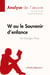 W ou le Souvenir d'enfance de Georges Perec