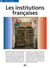 Les institutions françaises