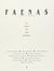 Faenas Tome 1
