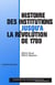 Histoire des institutions jusqu'a la revolution de 1789