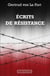 Écrits de résistance