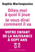 Dites-moi à quoi il joue, je vous dirai comment il va - votre enfant de la naissance à sept ans