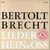 Diverse - Bertolt Brecht - Balladen, L