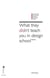 What they didn't teach you at design school an essential tool for your first year in the real world
