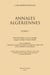 Annales algériennes - avec un appendice contenant le résumé de l'histoire de l'Algérie de 1848 à 1854 et divers mémoires et documents