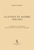 Justice en Algérie 1830-1962