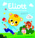 Eliott fait la chasse aux oeufs