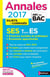 Annales ABC du bac - sujets & corrigés Tome 11 : sciences économiques et sociales - terminale ES - spécifique & spécialité