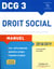 DCG 3 - droit social - manuel (édition 2018/2019)