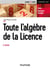 Toute l'algèbre de la licence (6e édition)