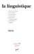 Revue La Linguistique n.48/2 : 2012