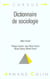 Dictionnaire de sociologie
