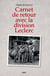 Carnet de retour avec la division leclerc