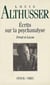 ECRITS SUR LA PSYCHANALYSE : Freud et Lacan