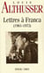 Lettres à Franca