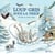 Loup gris sous la neige