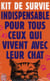 Kit de survie indispensable pour tous ceux qui vivent avec leur chat