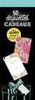 50 étiquettes cadeaux "spécial coloriages"