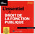L'essentiel du droit de la fonction publique : à jour de l'entrée en vigueur le 1er mars 2022 du code général de la fonction publique (16e édition)