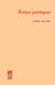 Textes poetiques